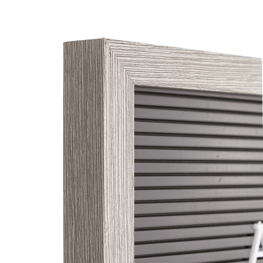 MURAL PARED GRIS PVC DECORACIÓN 50 X 2,50 X 25 CM
