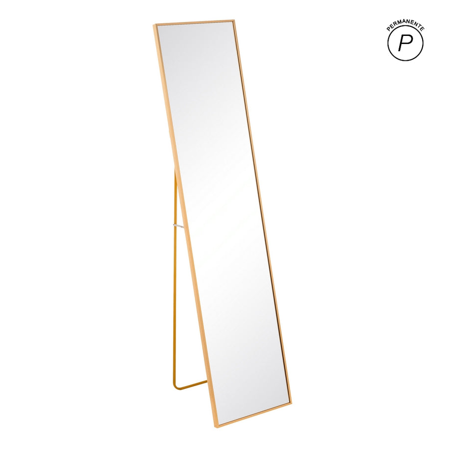 ESPEJO ORO ALUMINIO-CRISTAL 35 X 2,50 X 151 CM