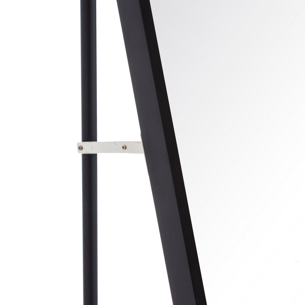 ESPEJO NEGRO ALUMINIO-CRISTAL DECORACI�N 35 X 2,50 X 151 CM