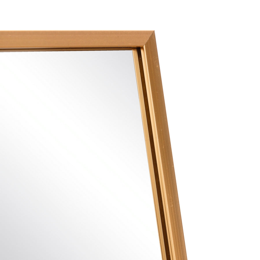 ESPEJO ORO ALUMINIO-CRISTAL DECORACIÓN 50 X 2,50 X 160 CM