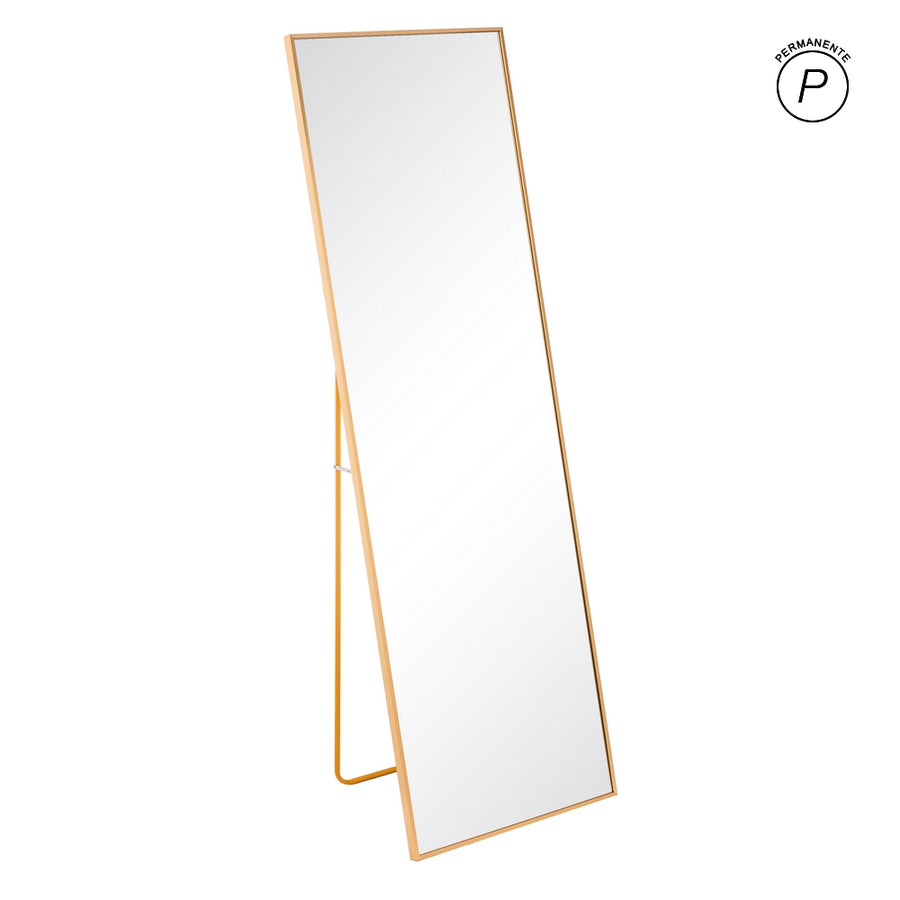 ESPEJO ORO ALUMINIO-CRISTAL DECORACIÓN 50 X 2,50 X 160 CM