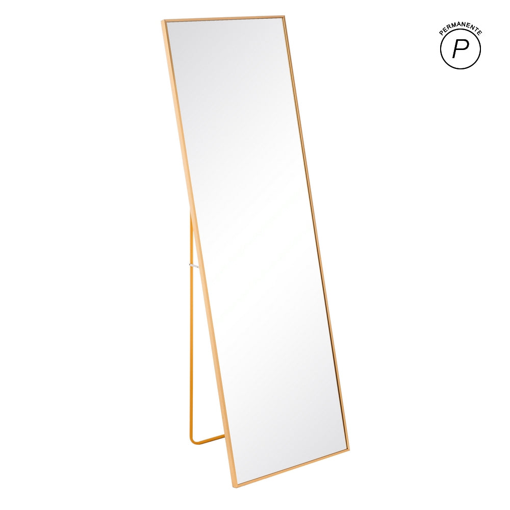 ESPEJO ORO ALUMINIO-CRISTAL DECORACIÓN 50 X 2,50 X 160 CM