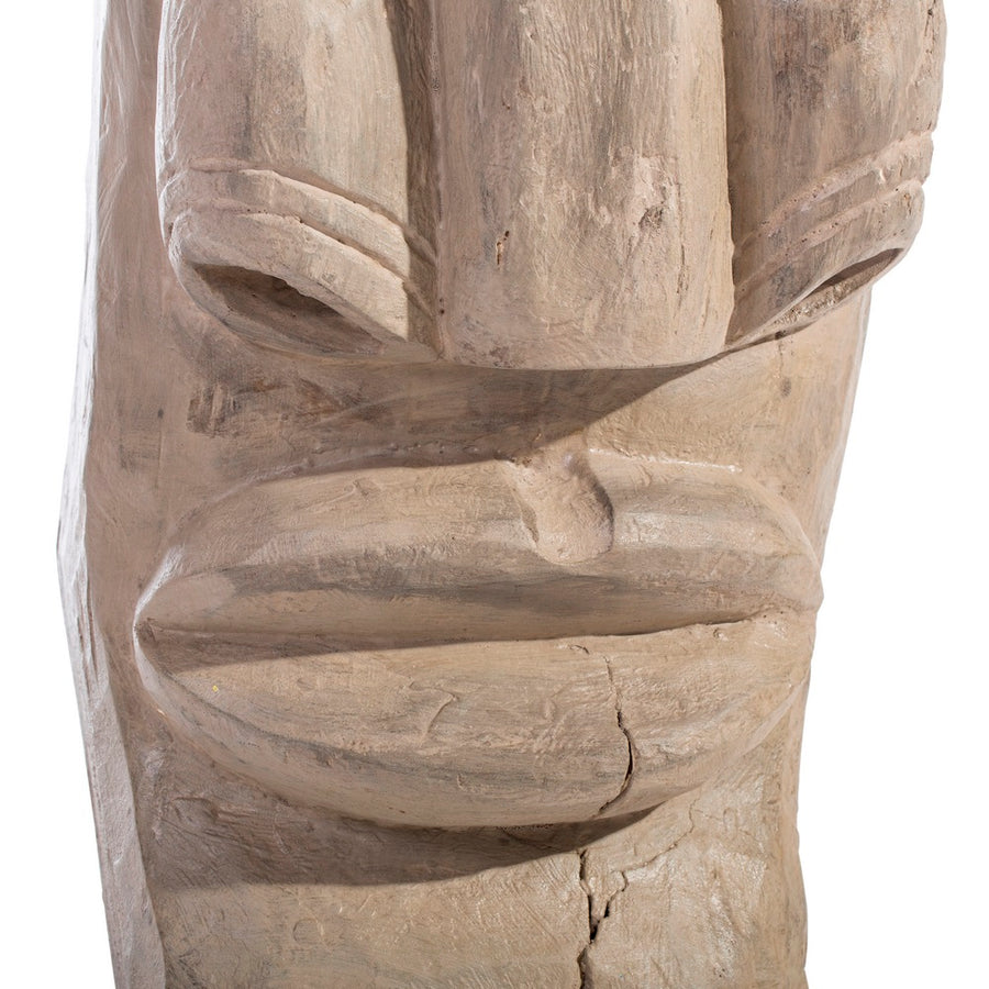 ESCULTURA NATURAL MADERA JAVA 30 X 20 X 160 CM