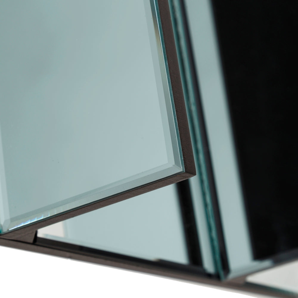 ESPEJO ESTANTE PLATA DM-CRISTAL 30 X 11 X 120 CM