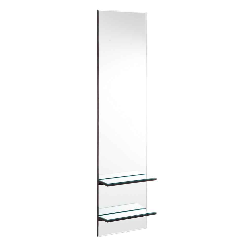 ESPEJO ESTANTE PLATA DM-CRISTAL 30 X 11 X 120 CM