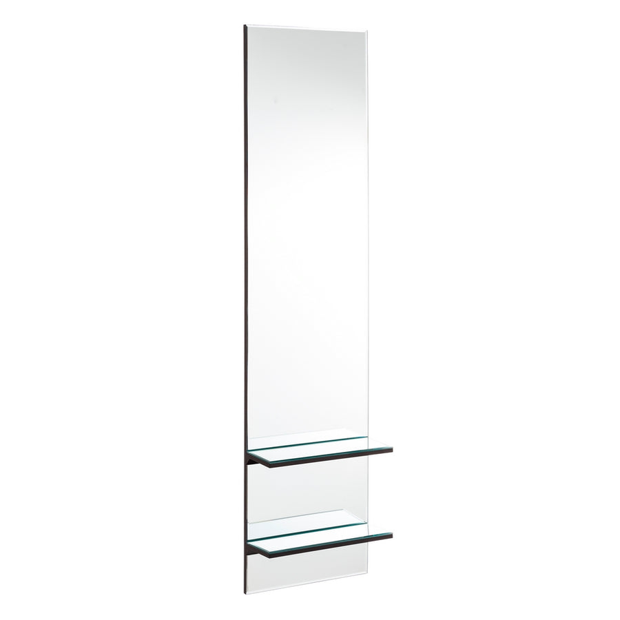 ESPEJO ESTANTE PLATA DM-CRISTAL 30 X 11 X 120 CM