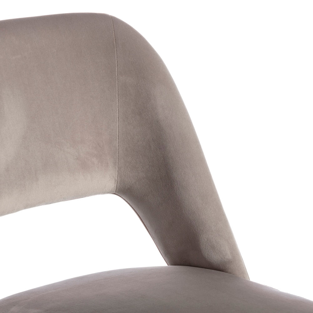 SILLA PLATA TEJIDO-METAL 45 X 46 X 83 CM