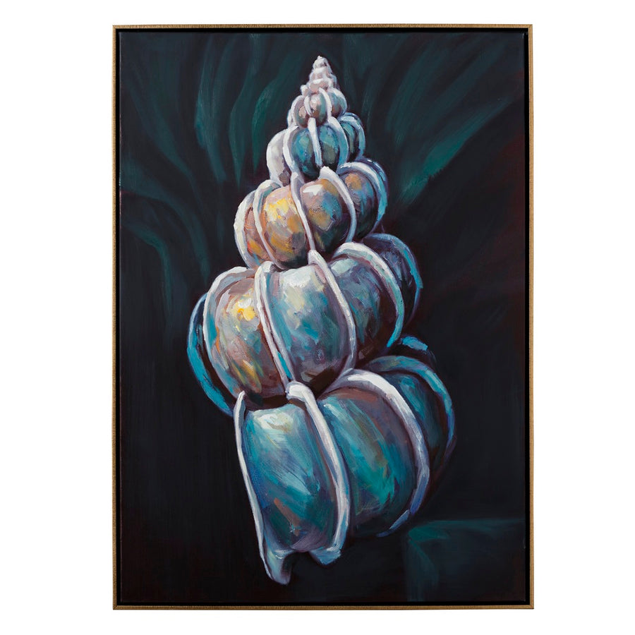 CUADRO IMPRESIÓN CONCHAS 2/M GRIS 72 X 4 X 100 CM