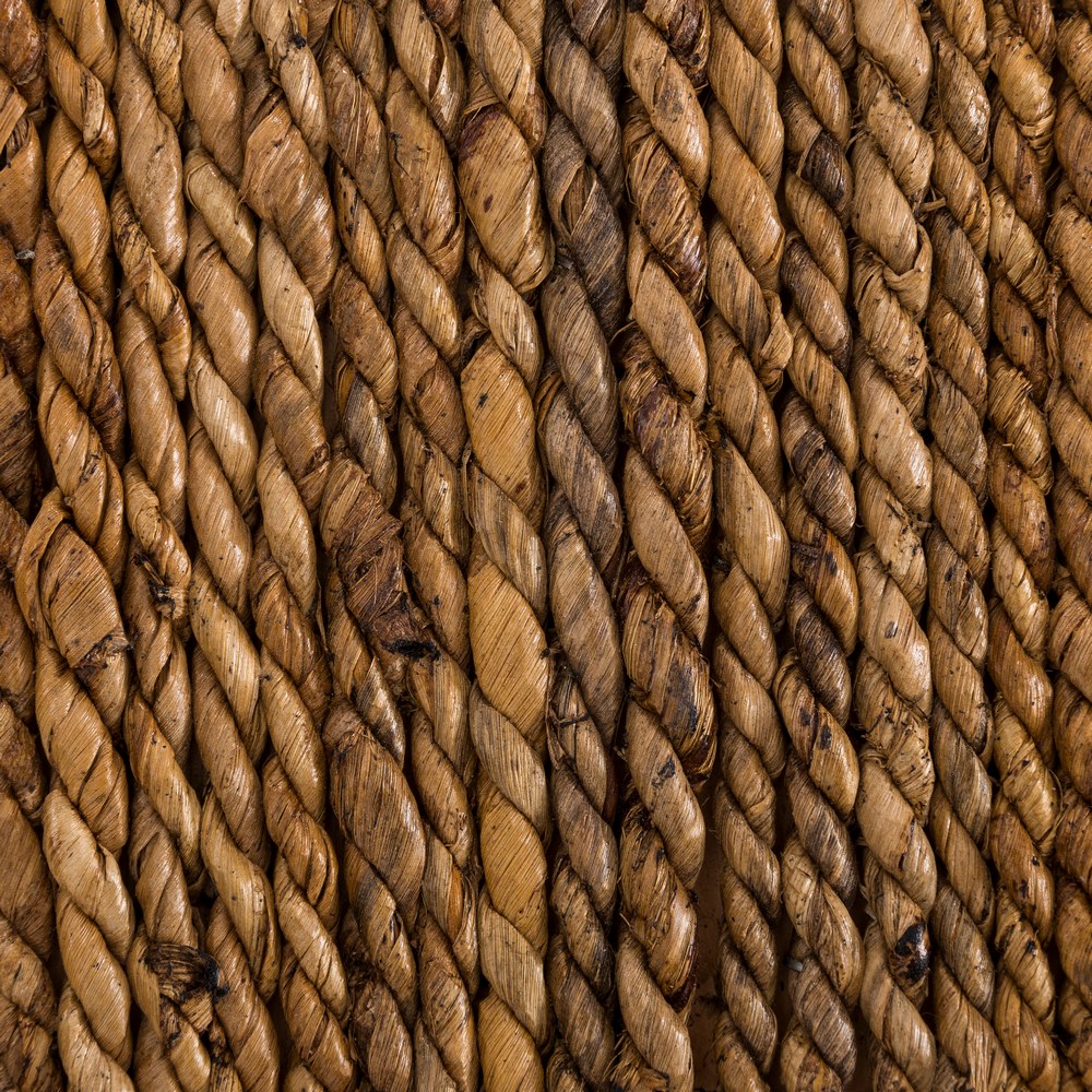 MESA COMEDOR NATURAL FIBRA NATURAL 150 X 80 X 75 CM