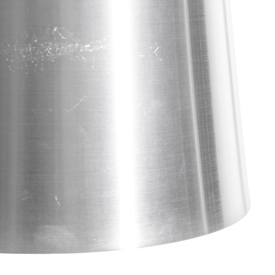 LÁMPARA TECHO PLATA MATE ALUMINIO 29 X 29 X 39 CM