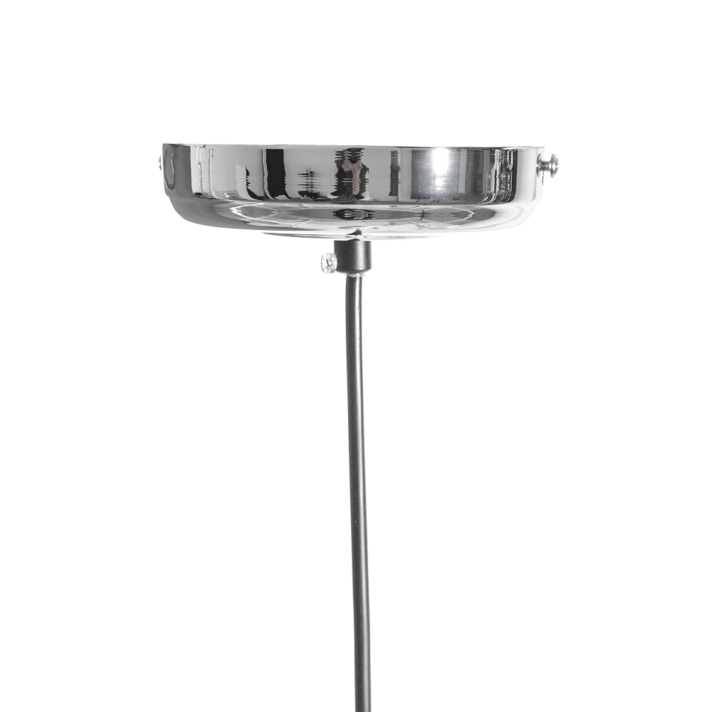 LÁMPARA TECHO PLATA MATE ALUMINIO 29 X 29 X 39 CM