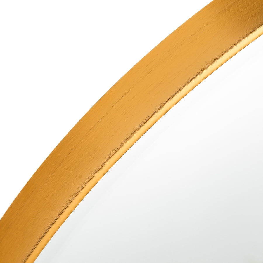ESPEJO ORO ALUMINIO-CRISTAL DECORACIÓN 100 X 4 X 100 CM