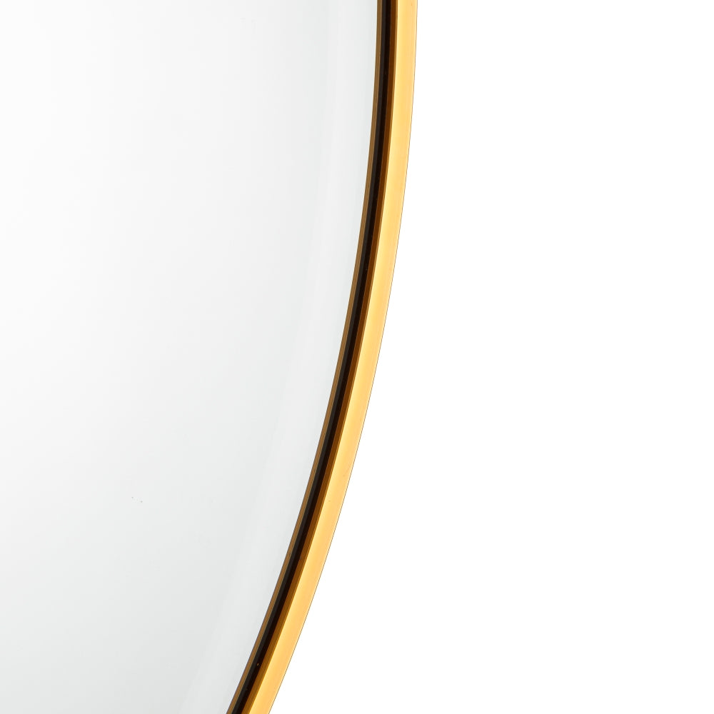 ESPEJO ORO ALUMINIO-CRISTAL DECORACI�N 100 X 4 X 100 CM