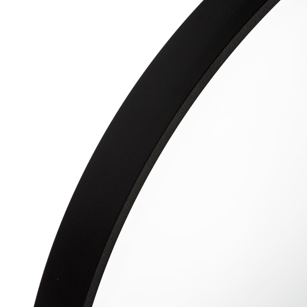 ESPEJO NEGRO ALUMINIO-CRISTAL 100 X 4 X 100 CM