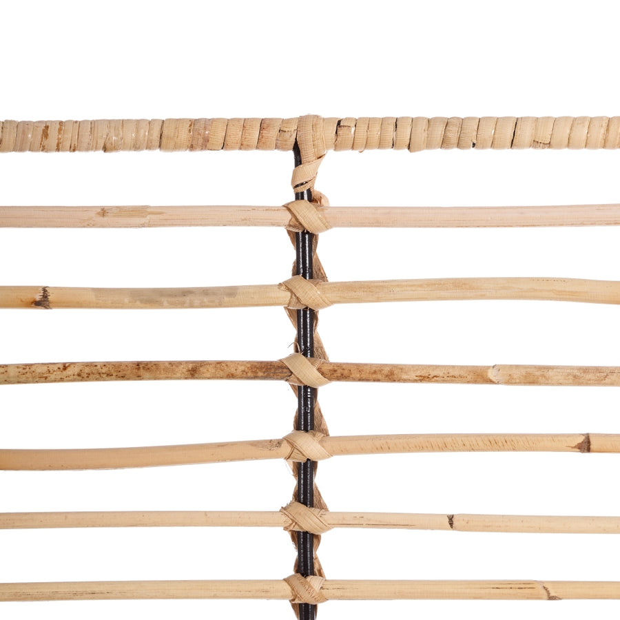 SILLA NATURAL-NEGRO 65 X 55 X 86 CM