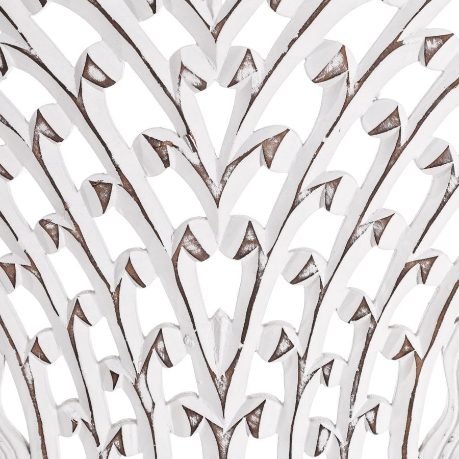 ESPEJO BLANCO ROZADO MDF 90 X 1,50 X 90 CM