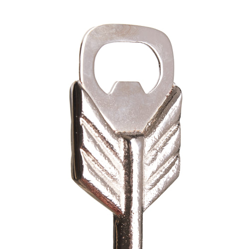 ABREBOTELLAS FLECHA PLATA LAT�N 12 X 4 X 1,50 CM