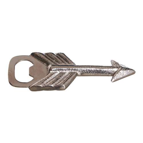 ABREBOTELLAS FLECHA PLATA LAT�N 12 X 4 X 1,50 CM
