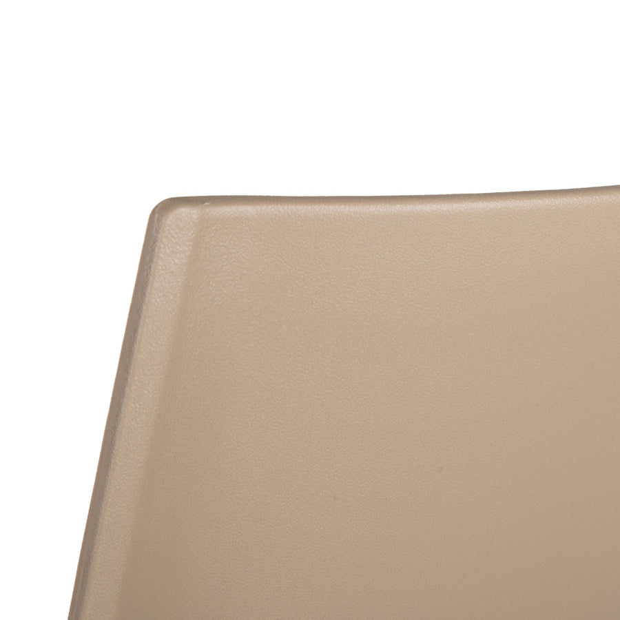 SILLA APILABLE BEIGE POLIPROPILENO 44 X 41 X 84 CM
