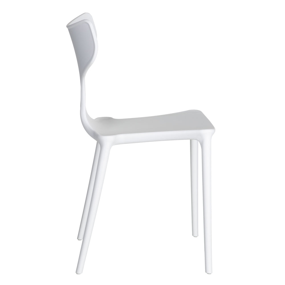 SILLA APILABLE BLANCO POLIPROPILENO 47 X 41 X 83,50 CM