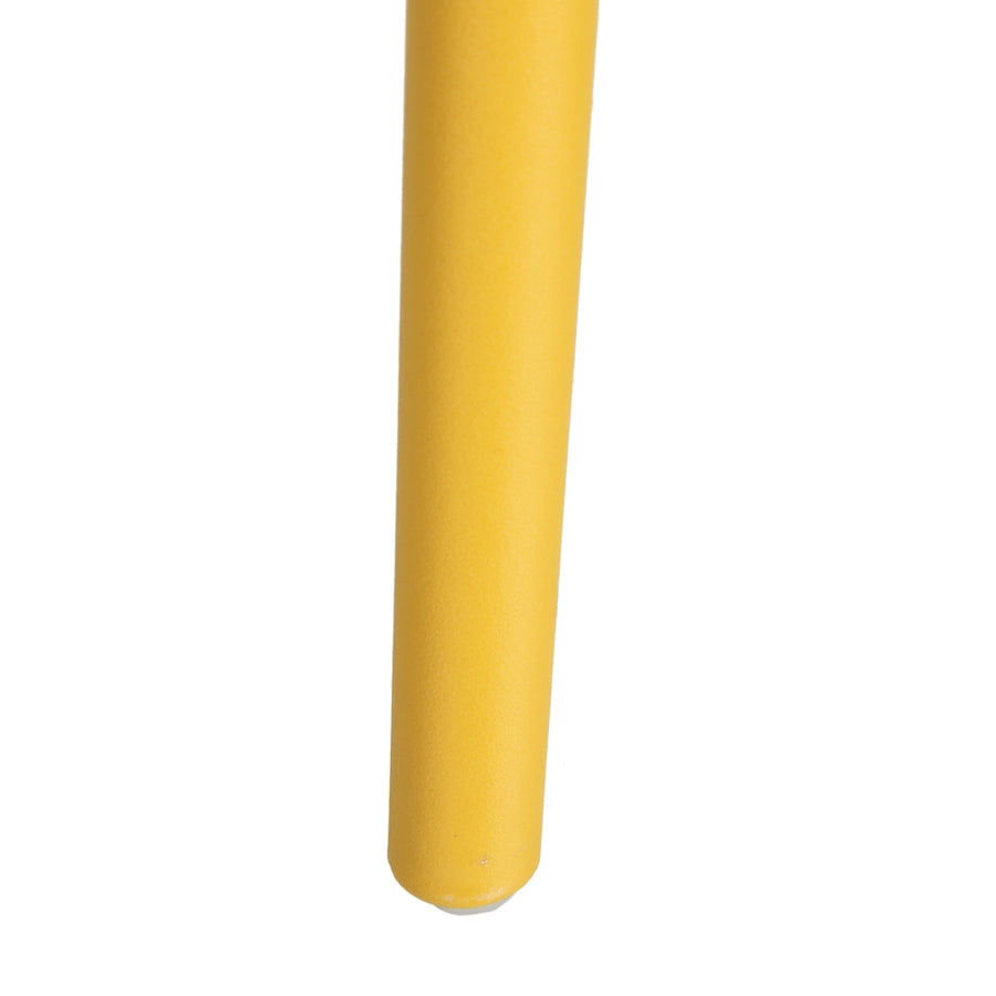 SILLA APILABLE AMARILLO POLIPROPILENO 47 X 41 X 83,50 CM