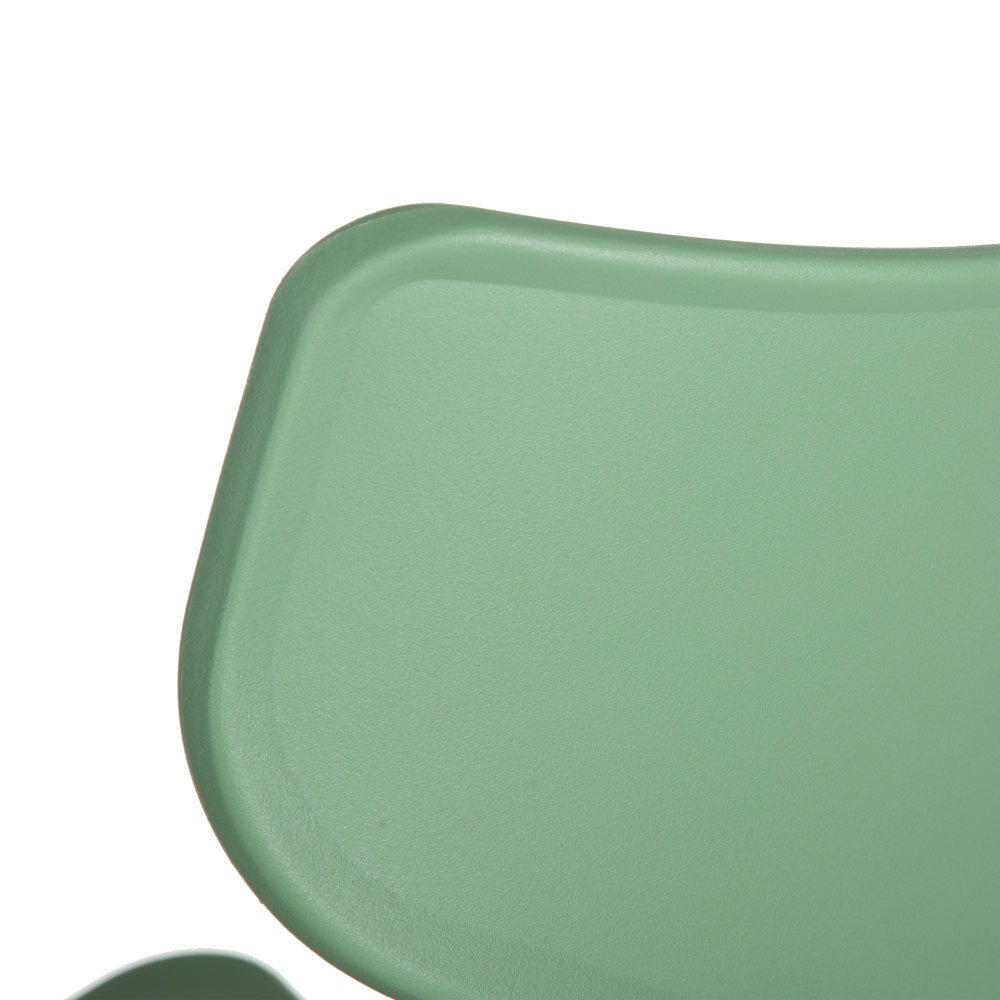 SILLA APILABLE VERDE MENTA POLIPROPILENO 47 X 41 X 83,50 CM