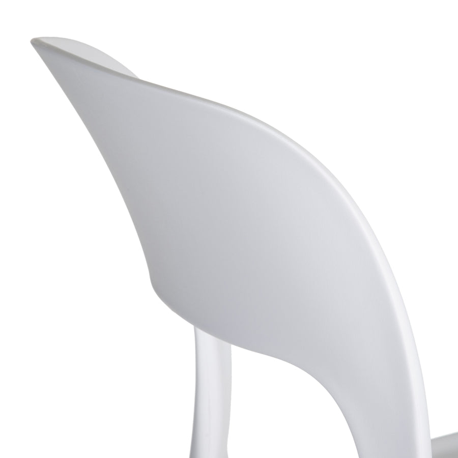 SILLA APILABLE BLANCO POLIPROPILENO 43 X 43 X 83,20 CM