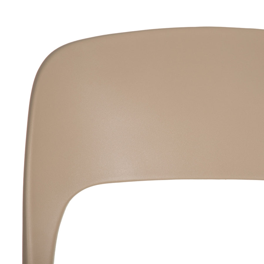 SILLA APILABLE BEIGE POLIPROPILENO 43 X 43 X 83,20 CM