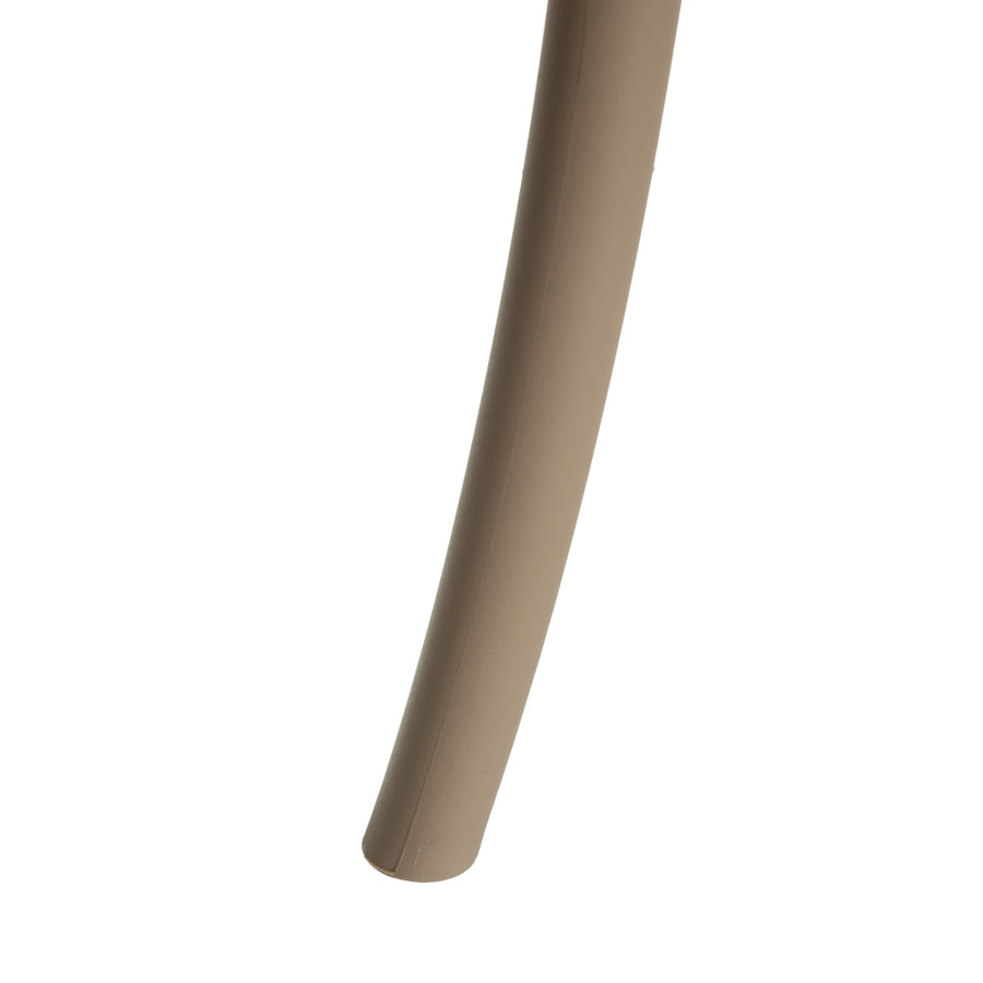 SILLA APILABLE BEIGE POLIPROPILENO 48,50 X 43 X 91 CM