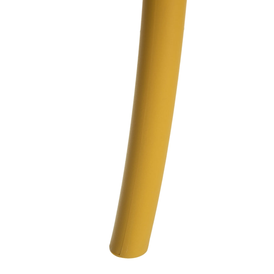 SILLA APILABLE AMARILLO POLIPROPILENO 48,50 X 43 X 91 CM
