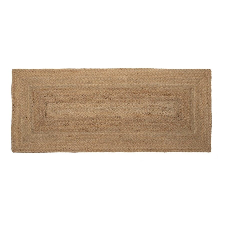 ALFOMBRA NATURAL YUTE DECORACIÓN 170 X 70 X 1 CM