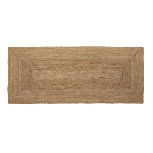 ALFOMBRA NATURAL YUTE DECORACIÓN 170 X 70 X 1 CM