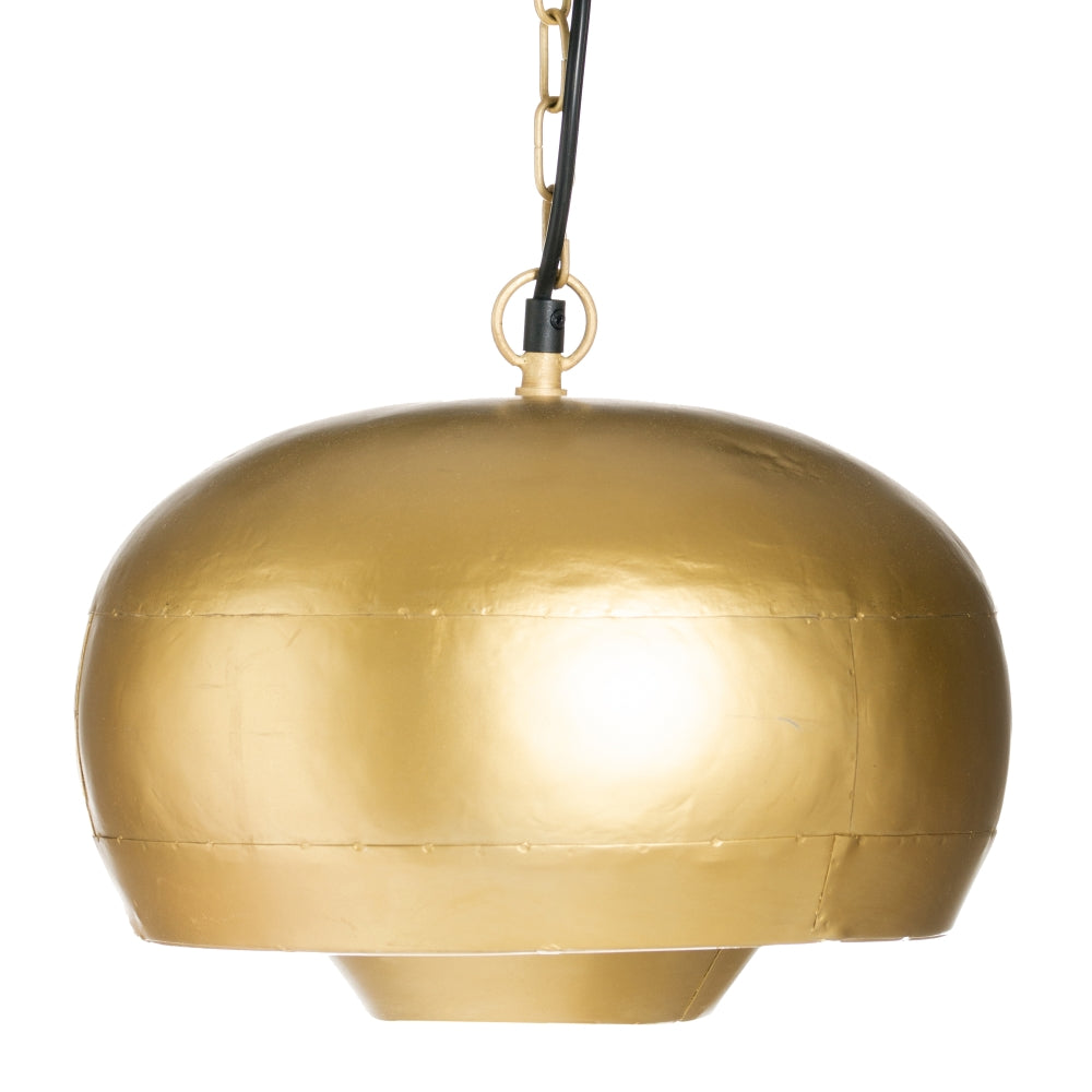 COPPER IRON CEILING LAMP 30 X 30 X 20 CM