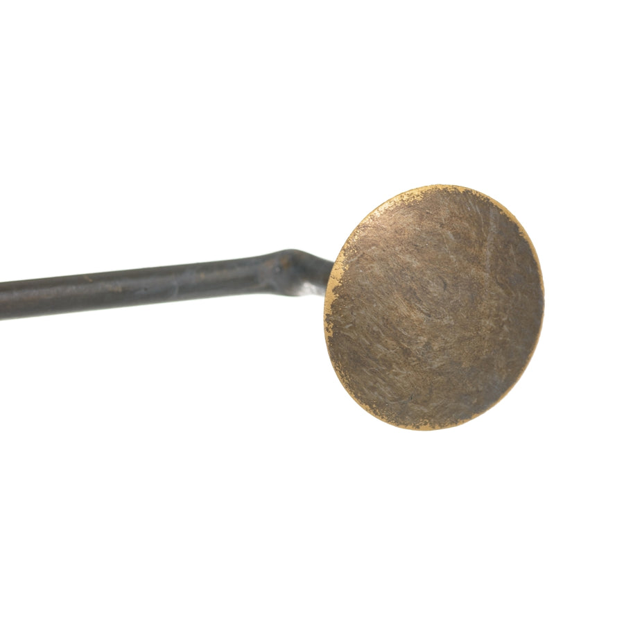 TOWEL RACK MIRROR BRONZE METAL DECORATION 84.50 X 8 X 58.50 CM
