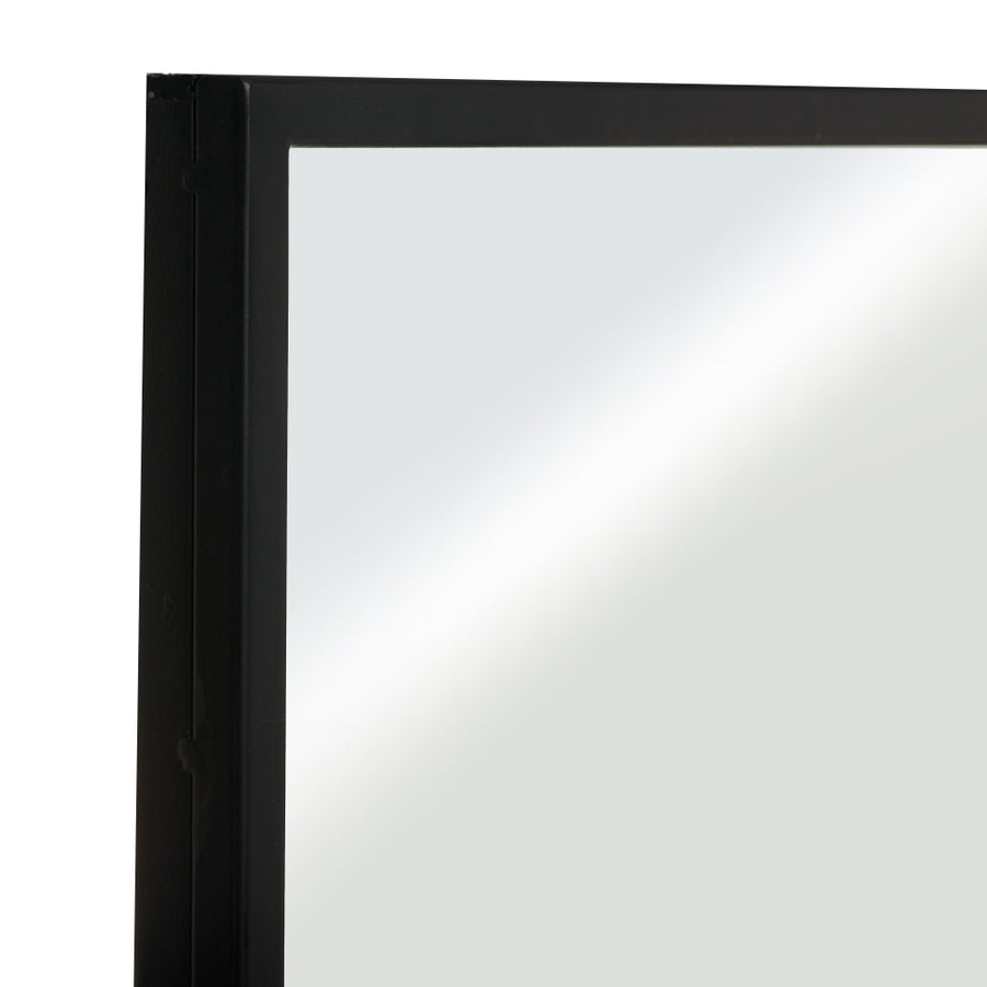 ESPEJO VENTANA METAL-CRISTAL DECORACIÓN 90 X 3 X 120 CM