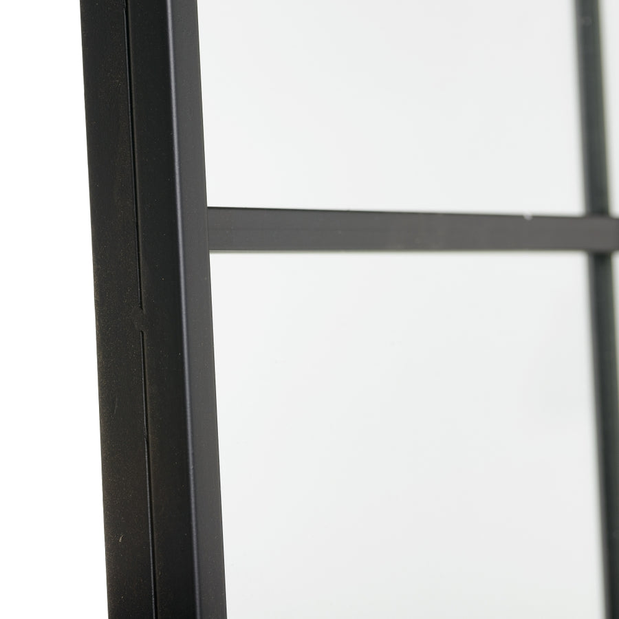 ESPEJO VENTANA METAL-CRISTAL DECORACIÓN 90 X 3 X 180 CM