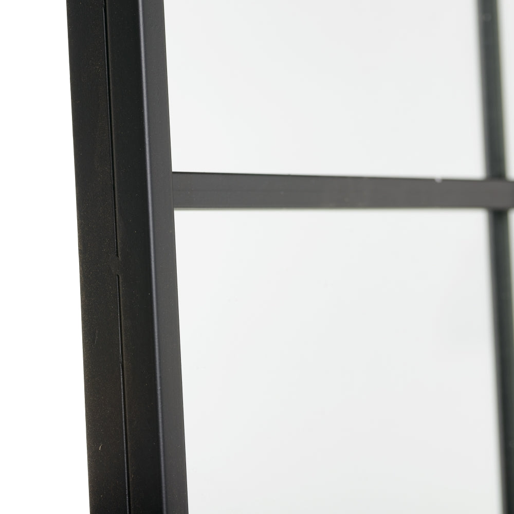 ESPEJO VENTANA METAL-CRISTAL DECORACIÓN 90 X 3 X 180 CM
