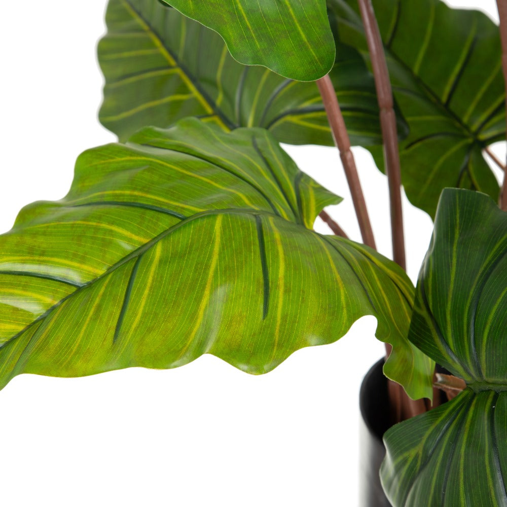 GREEN COLOCASIA PLANT DECORATION 130 CM