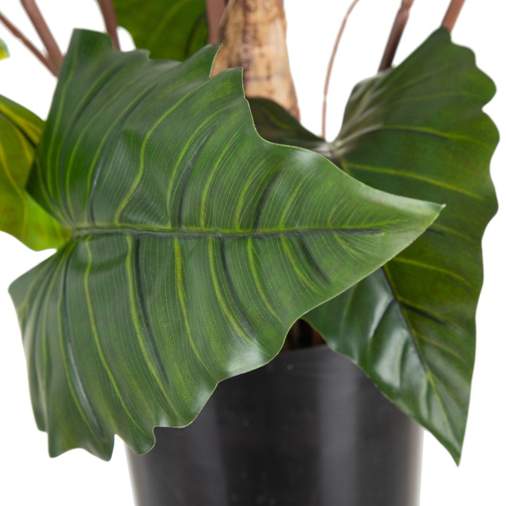 GREEN COLOCASIA PLANT DECORATION 130 CM