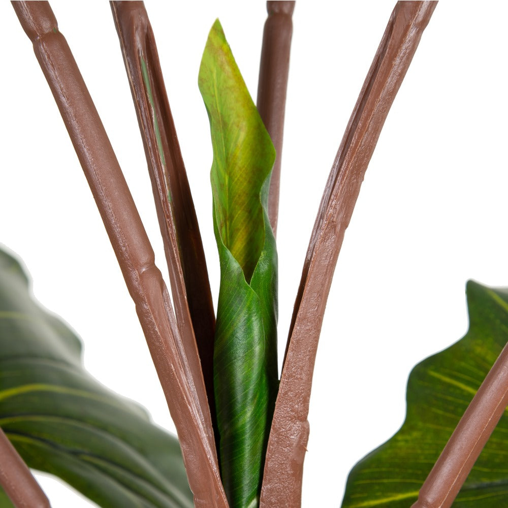 GREEN COLOCASIA PLANT DECORATION 130 CM