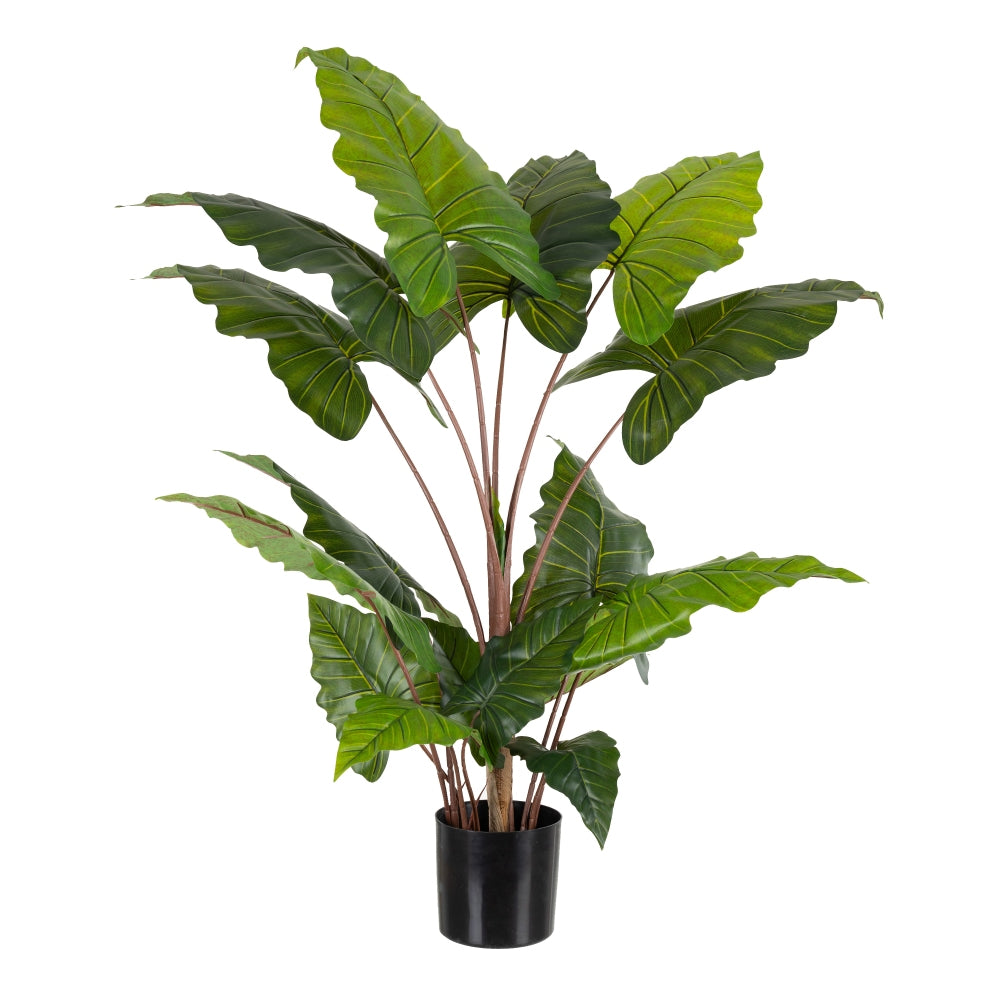GREEN COLOCASIA PLANT DECORATION 130 CM