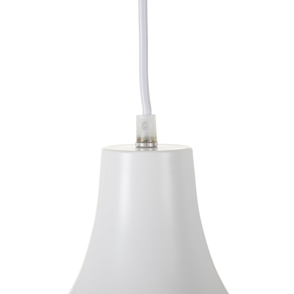 CEILING LAMP WHITE ALUMINUM 27 X 27 X 36 CM