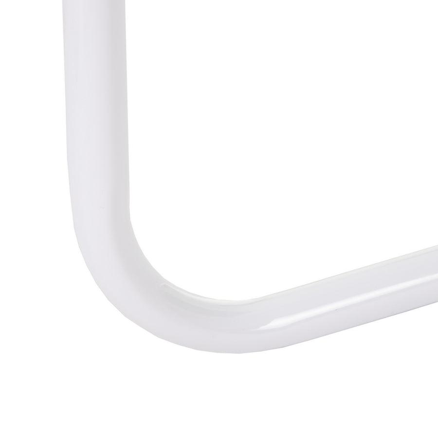 PERCHERO ESQUINERO BLANCO METAL 81 X 38 X 182 CM
