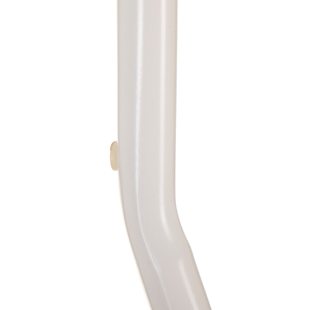 PERCHERO PARED BLANCO METAL DECORACIÓN 60 X 25 X 155 CM