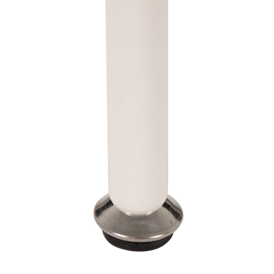 PERCHERO PARED BLANCO METAL DECORACIÓN 60 X 25 X 155 CM