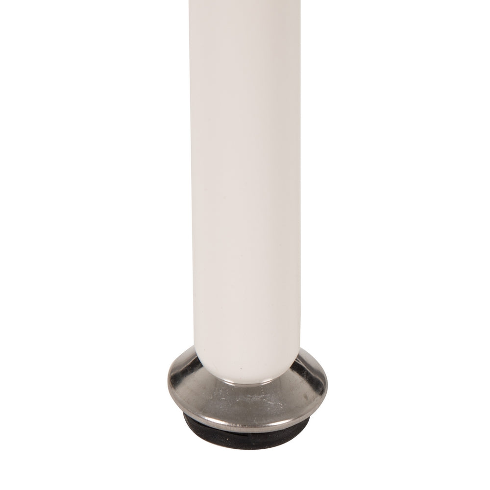 PERCHERO PARED BLANCO METAL DECORACIÓN 60 X 25 X 155 CM