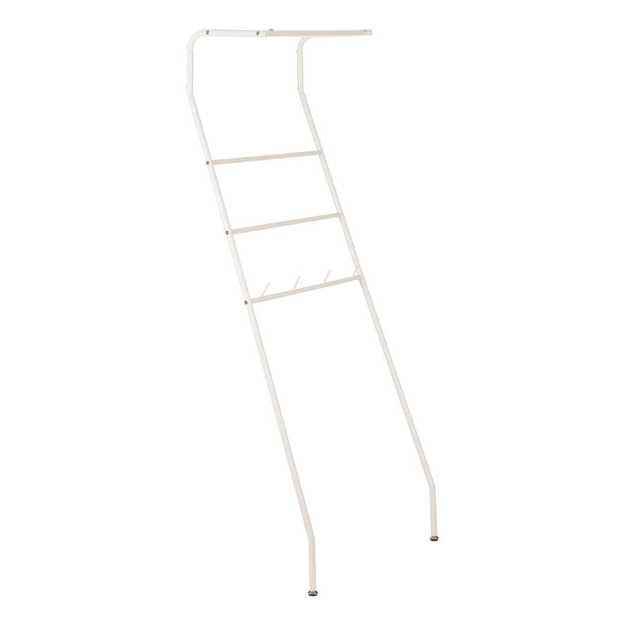 WHITE METAL WALL HANGER DECORATION 60 X 25 X 155 CM