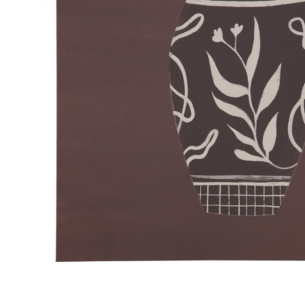 PRINTED PAINTING VASE-FLOWERS CANVAS 80 X 3.80 X 120 CM