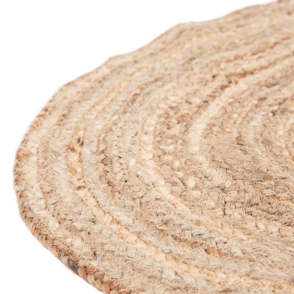 ALFOMBRA NATURAL YUTE DECORACIÓN 170 X 70 CM