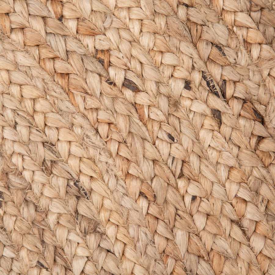 ALFOMBRA NATURAL YUTE DECORACIÓN 230 X 160 CM